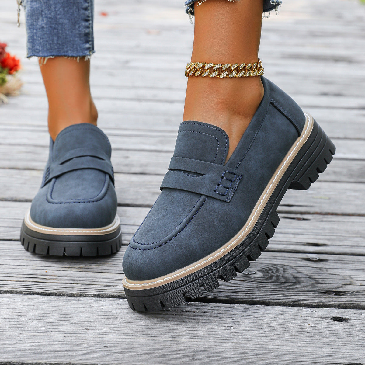 Womens Orthopedic Platform Loafers | All-Day Comfort & Adjustable Fit
