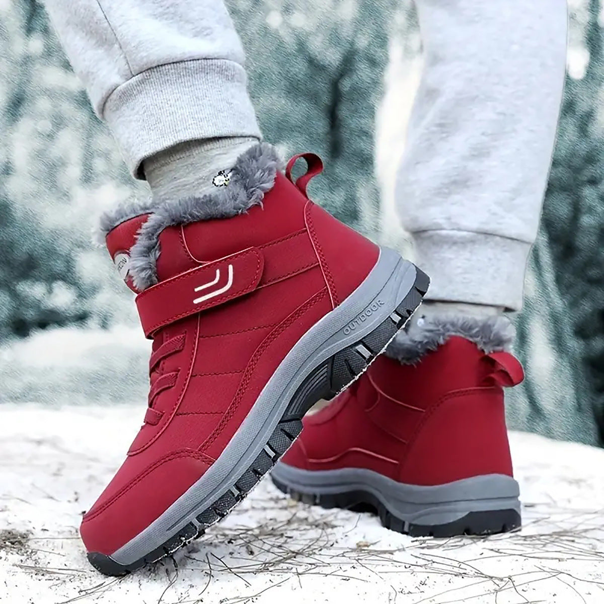 Unisex Orthopedic Winter Boots | Warm, Waterproof & Non-Slip Snow Boots