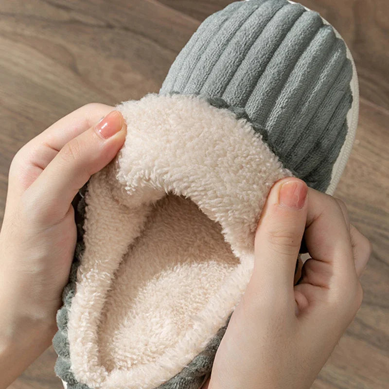 Humtto Women’s Plush Warm Slippers–Comfy Indoor Winter Footwear