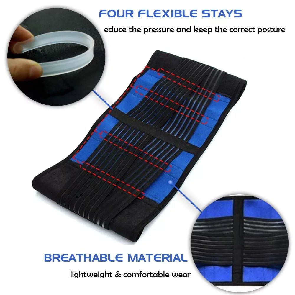 HUMTTO Lumbar Support Belt – Best Back Support for Lower Back Pain Relief - Humtto UK
