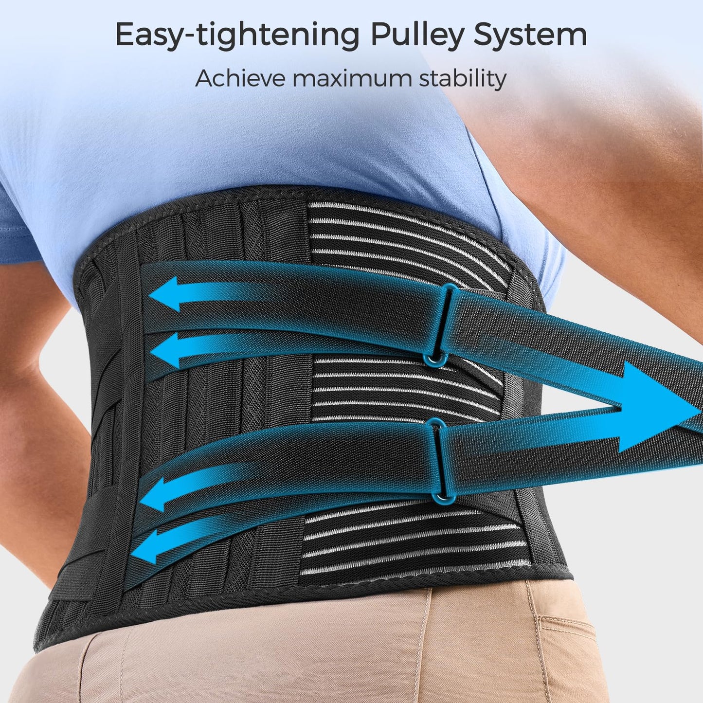 HUMTTO Back Support Belt – Posture Corrector & Lumbar Pain Relief UK - Humtto UK