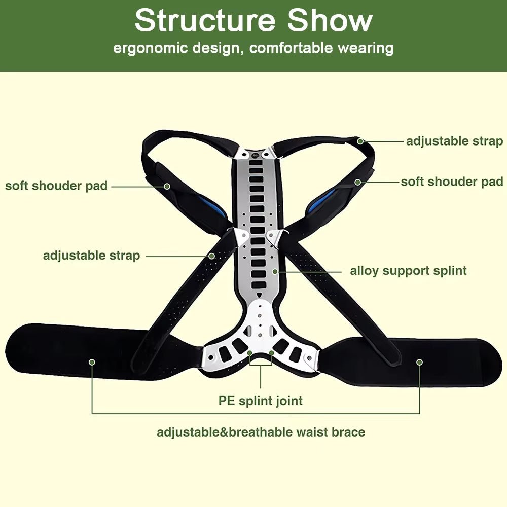Humtto Back Brace – Professional - Grade Posture Corrector for Pain Relief - Humtto UK