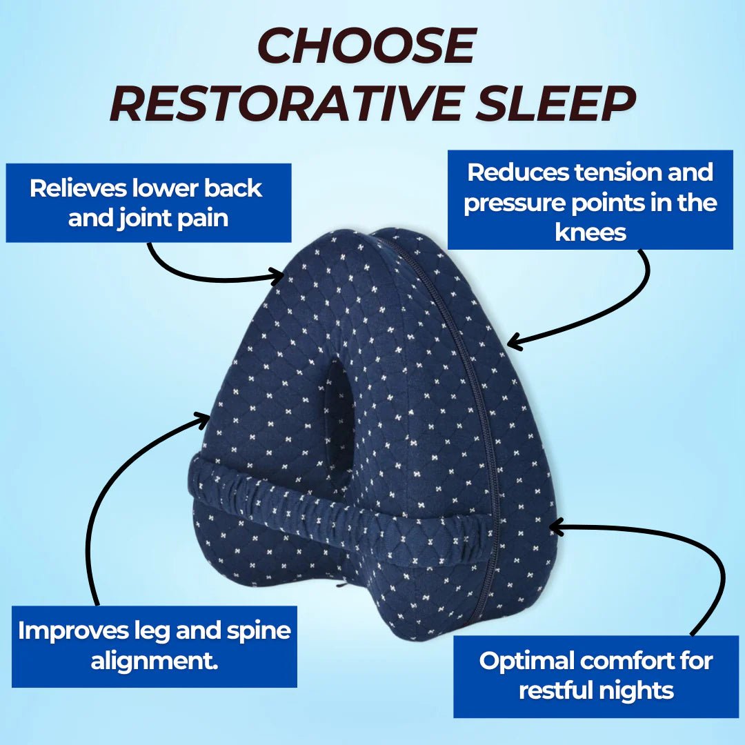 Humtto Orthopedic Knee Pillow for Side Sleepers – Back & Hip Support - Humtto UK