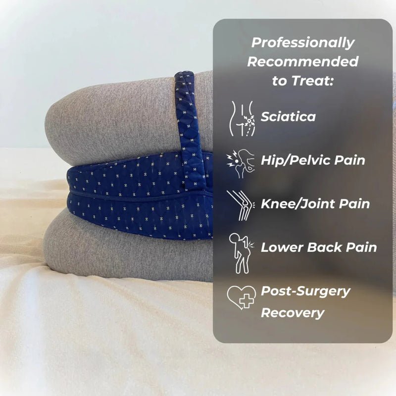 Humtto Orthopedic Knee Pillow for Side Sleepers – Back & Hip Support - Humtto UK
