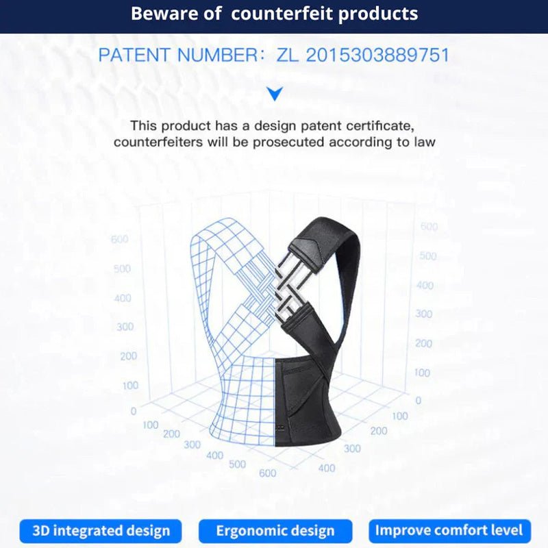HUMTTO Back Support Belt & Posture Corrector – Instant Relief from Sciatica Pain - Humtto UK