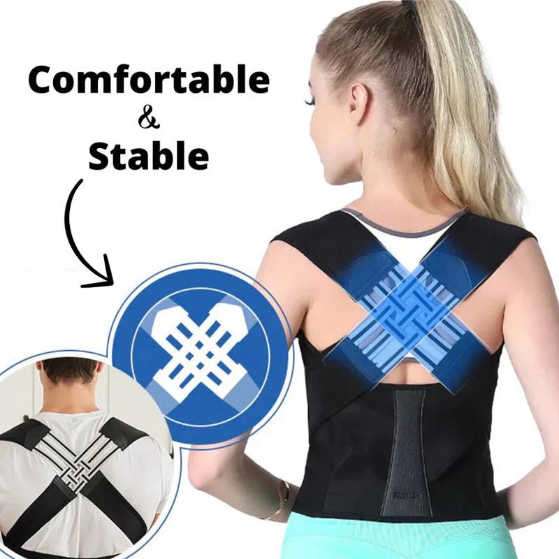 HUMTTO Back Support Belt & Posture Corrector – Instant Relief from Sciatica Pain - Humtto UK