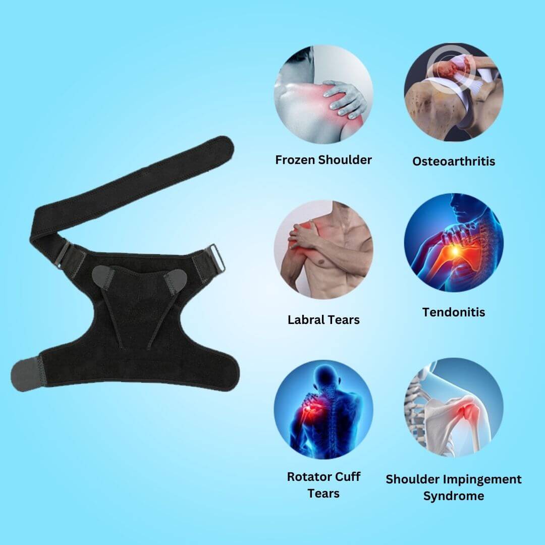 HUMTTO Shoulder Brace for Rotator Cuff Tears, Strapping & Joint Support - Humtto UK