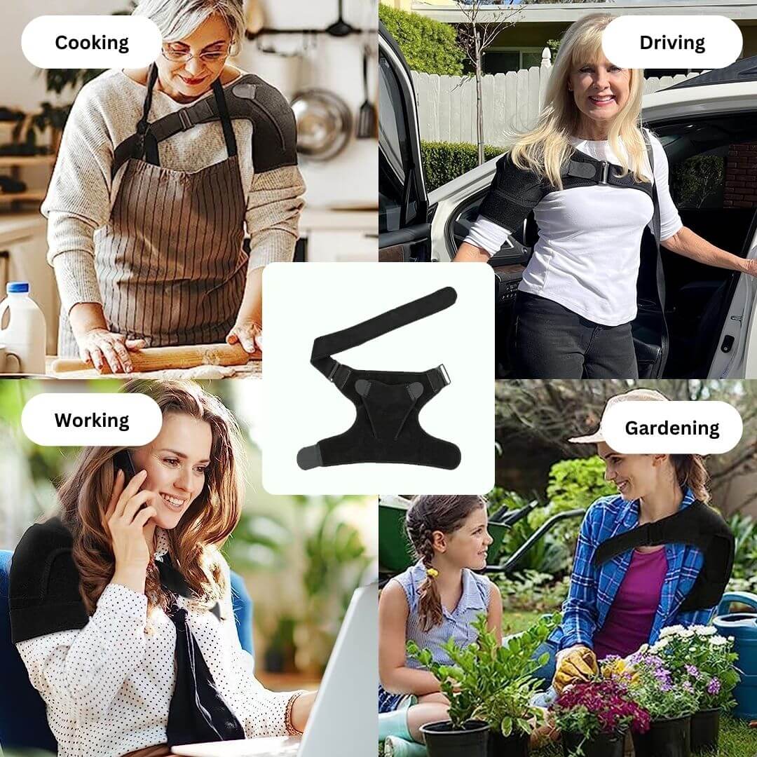 HUMTTO Shoulder Brace for Rotator Cuff Tears, Strapping & Joint Support - Humtto UK