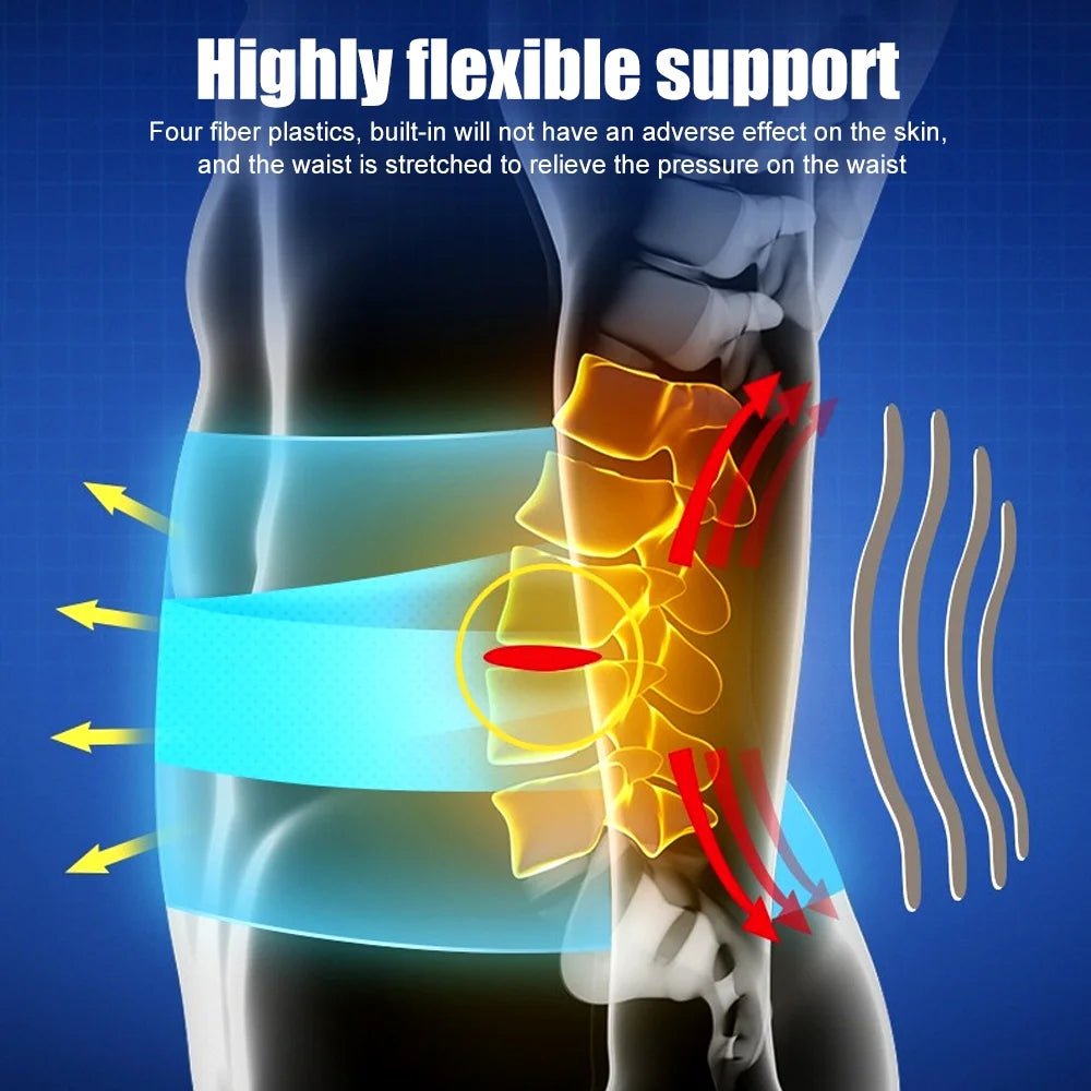 HUMTTO Lumbar Support Belt – Best Back Support for Lower Back Pain Relief - Humtto UK