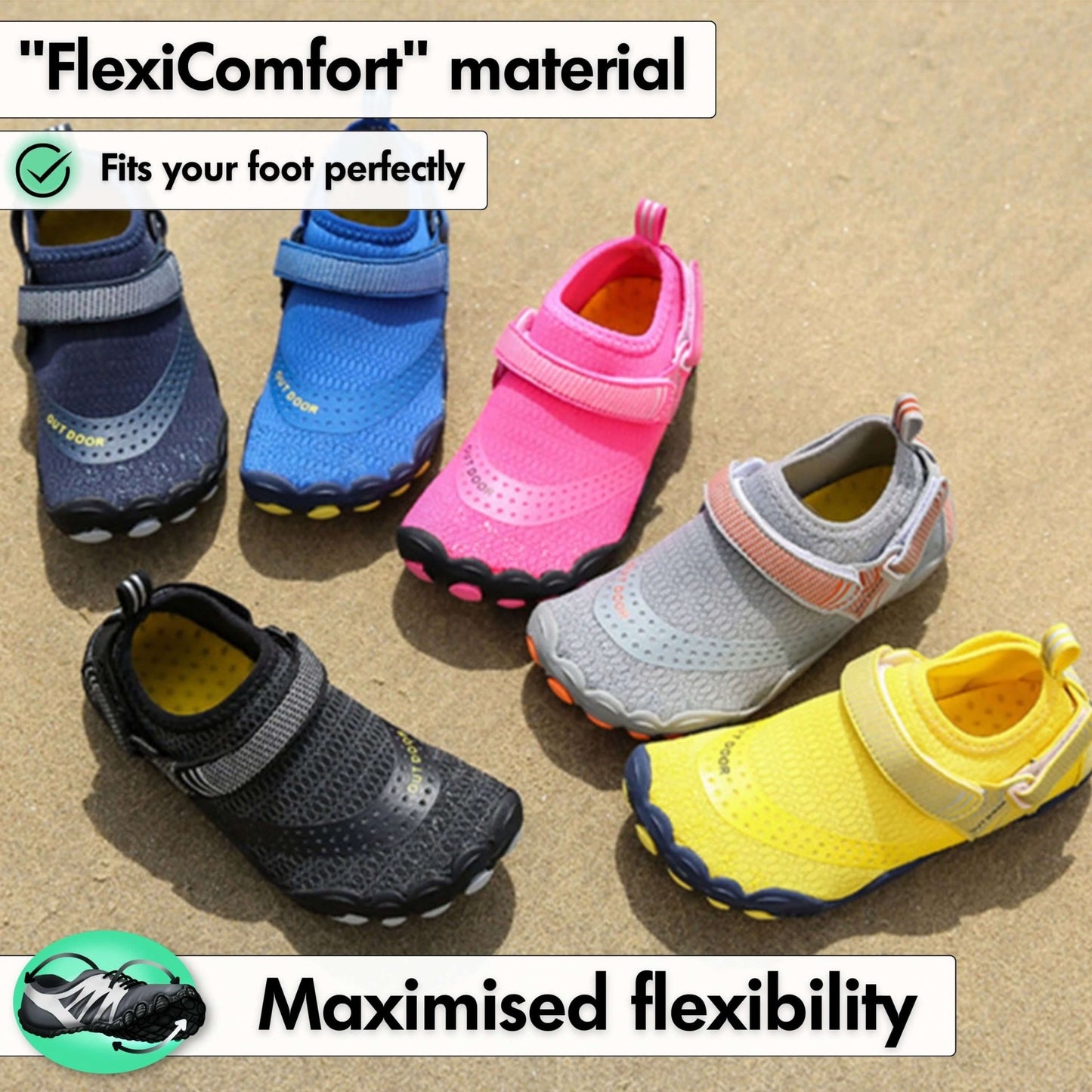 Humtto Kids' Outdoor Barefoot Shoe: Flexible, Non - Slip for Active Fun - Humtto UK