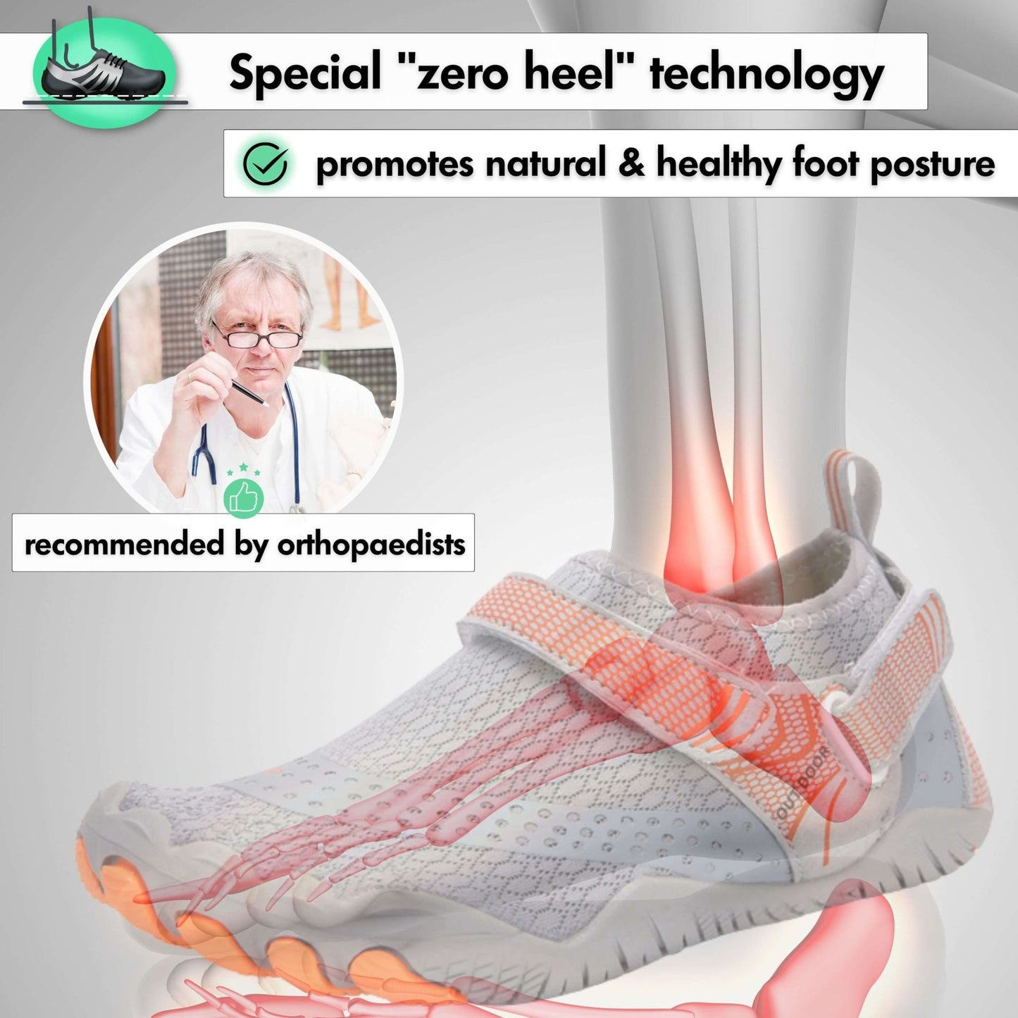 Humtto Kids' Outdoor Barefoot Shoe: Flexible, Non - Slip for Active Fun - Humtto UK