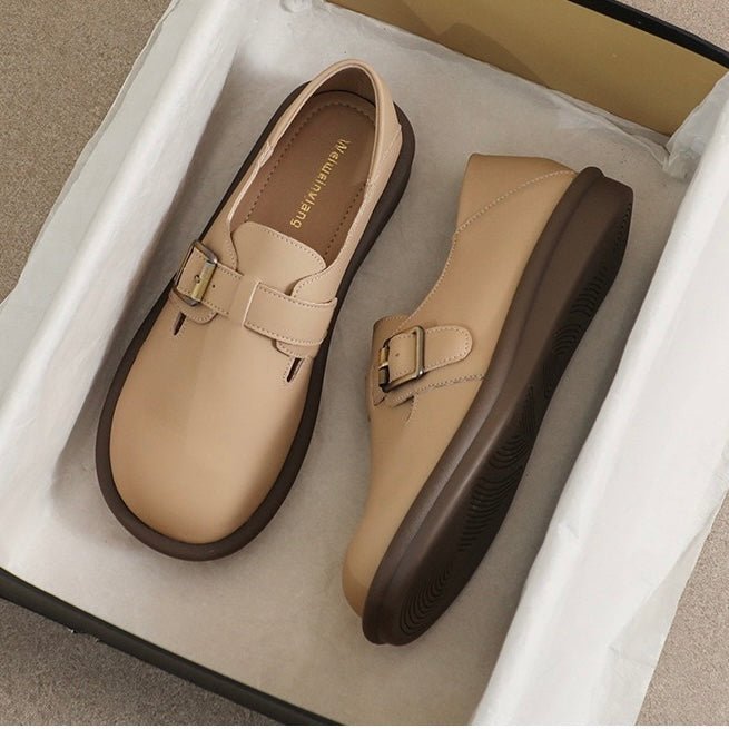Humtto Women's Orthopedic Loafers | Chic Mary Jane with a Soft Round Toe - Humtto UK