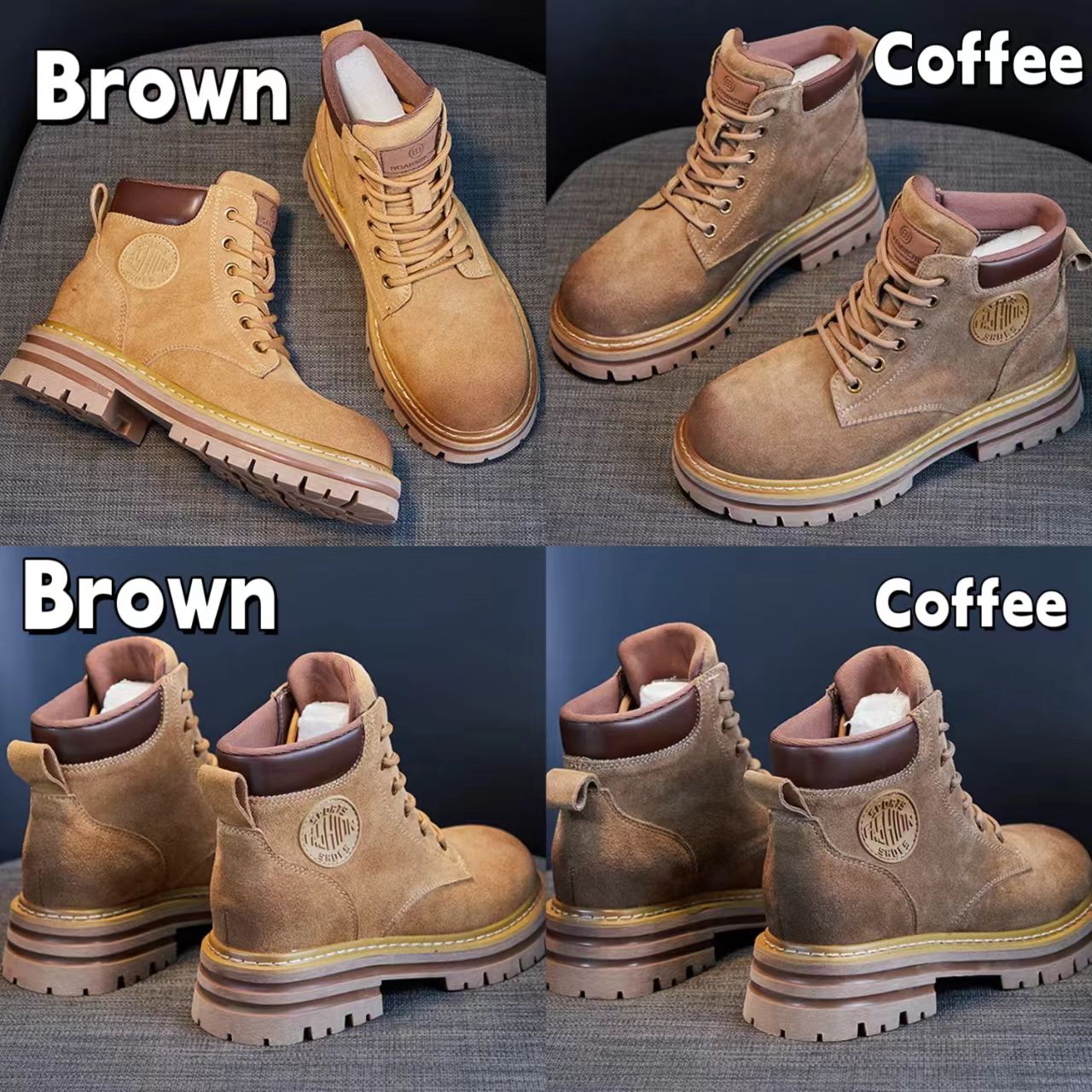 Unisex Waterproof Walking Boots – Warm, Durable Hiking Ankle Shoes
