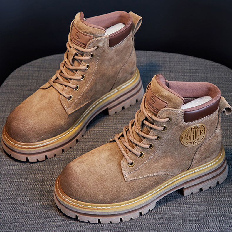 Unisex Waterproof Walking Boots – Warm, Durable Hiking Ankle Shoes