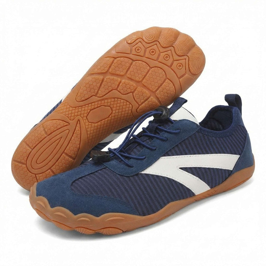 Unisex wide fit breathable walking shoes with lightweight sole
