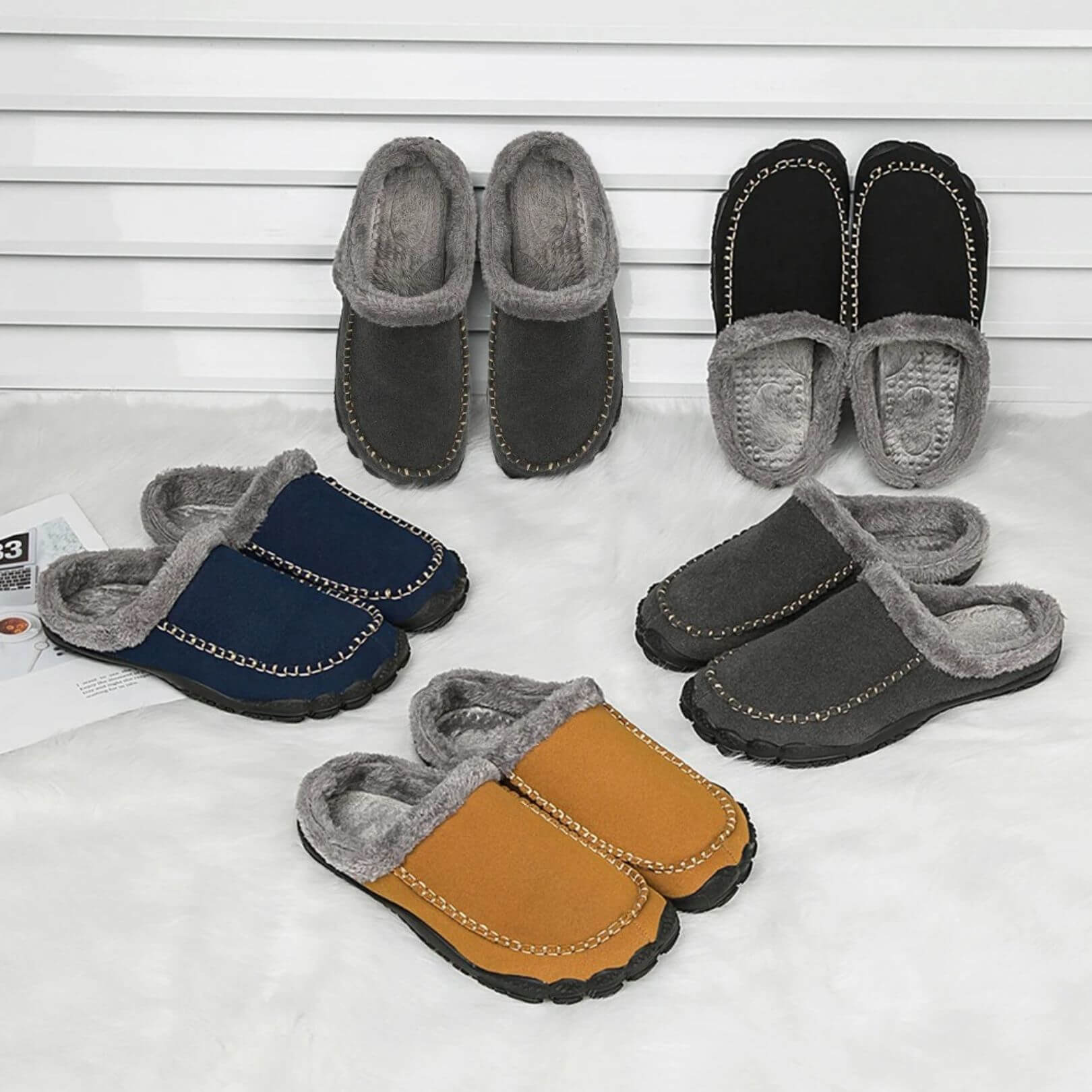 Home Pro - Warm Barefoot Slippers
