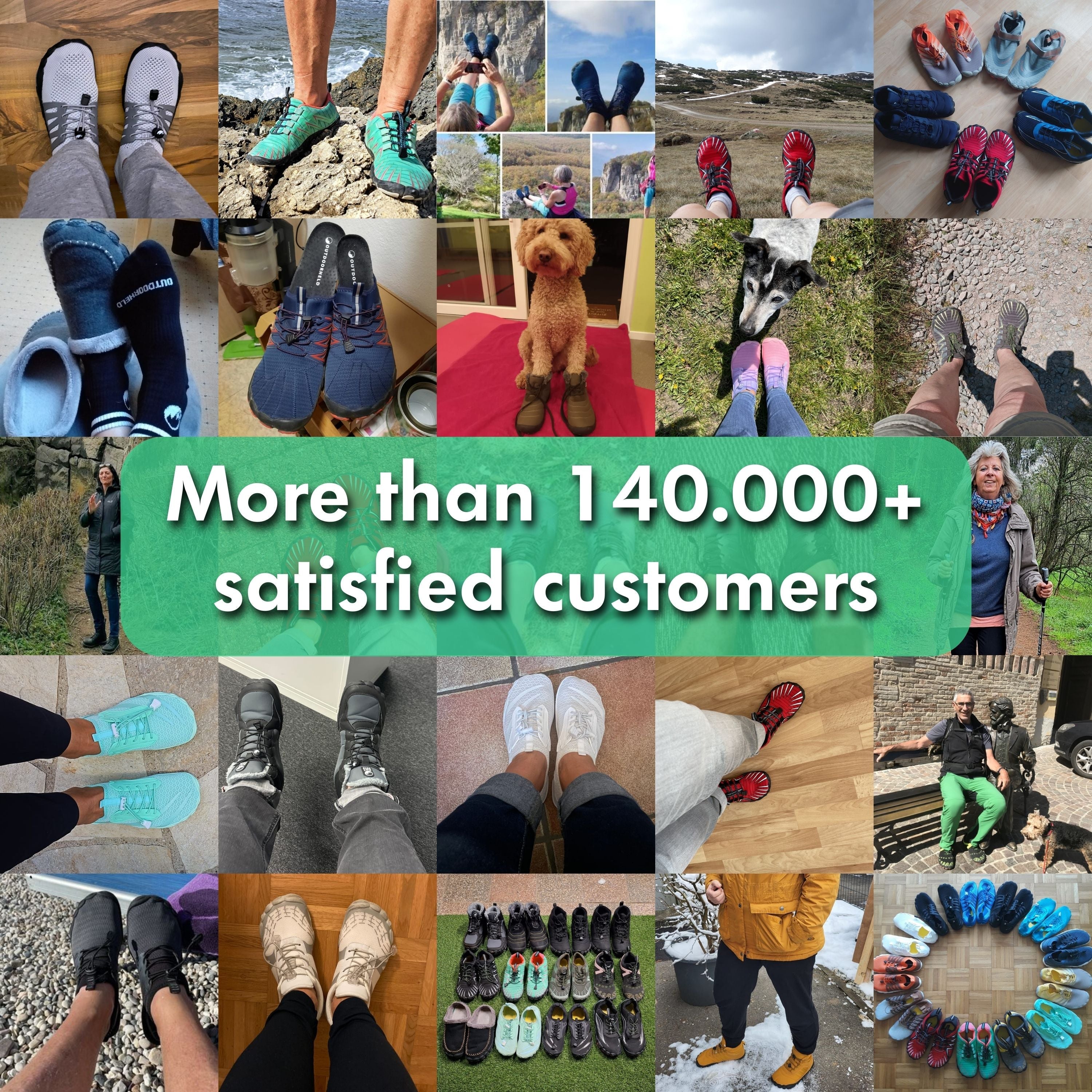 Home Pro - Warm Barefoot Slippers