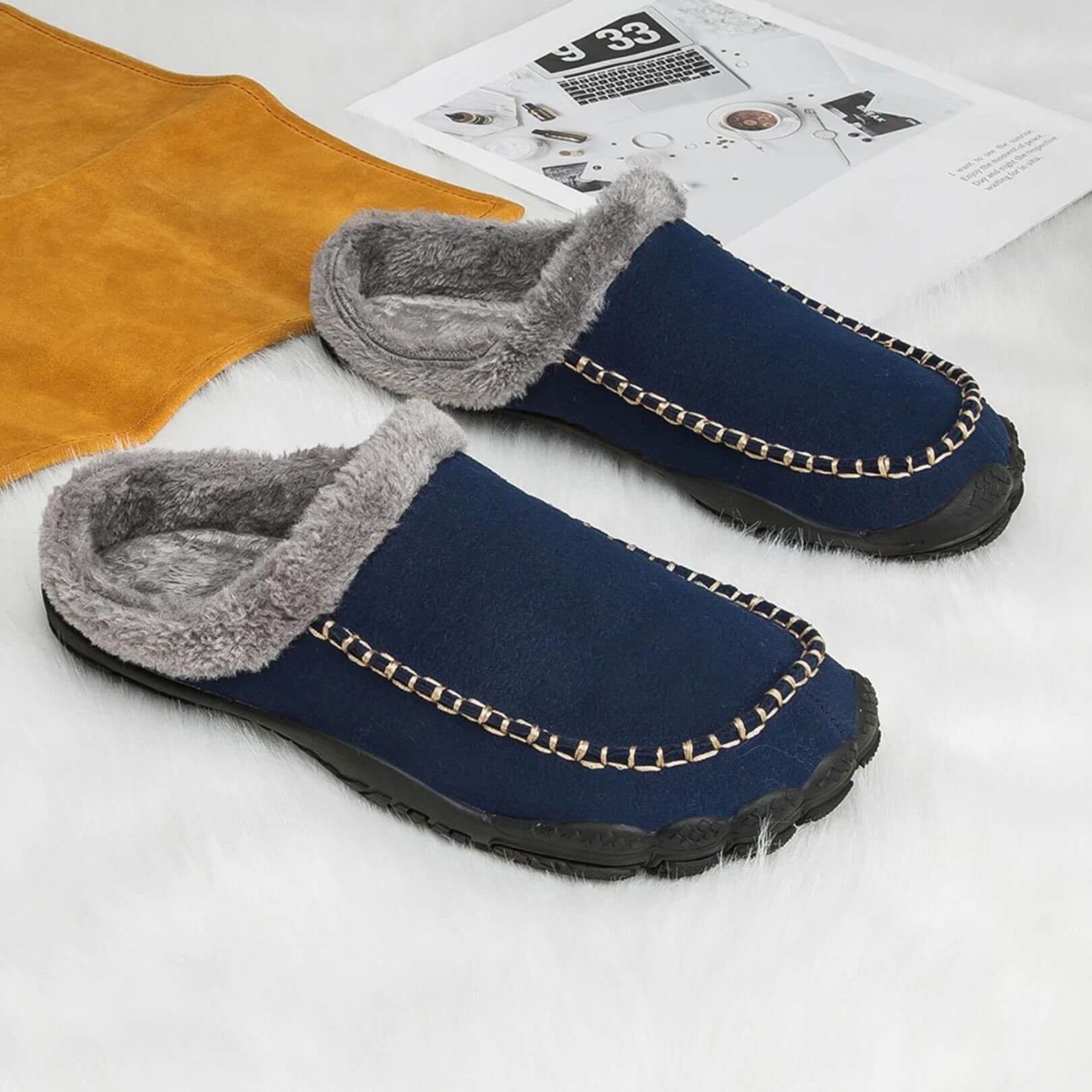 Home Pro - Warm Barefoot Slippers