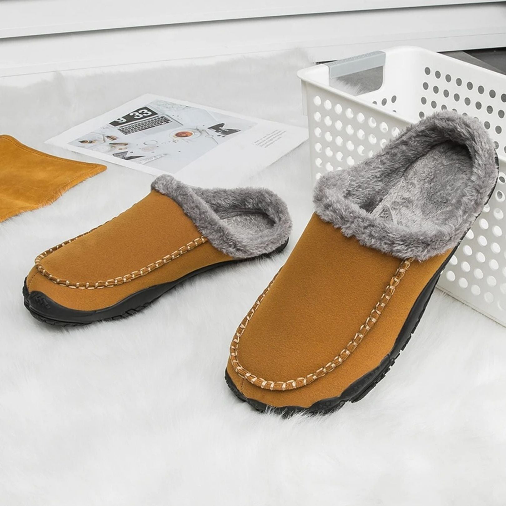 Home Pro - Warm Barefoot Slippers
