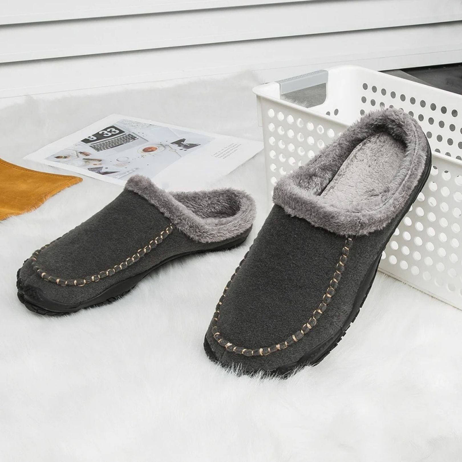 Home Pro - Warm Barefoot Slippers