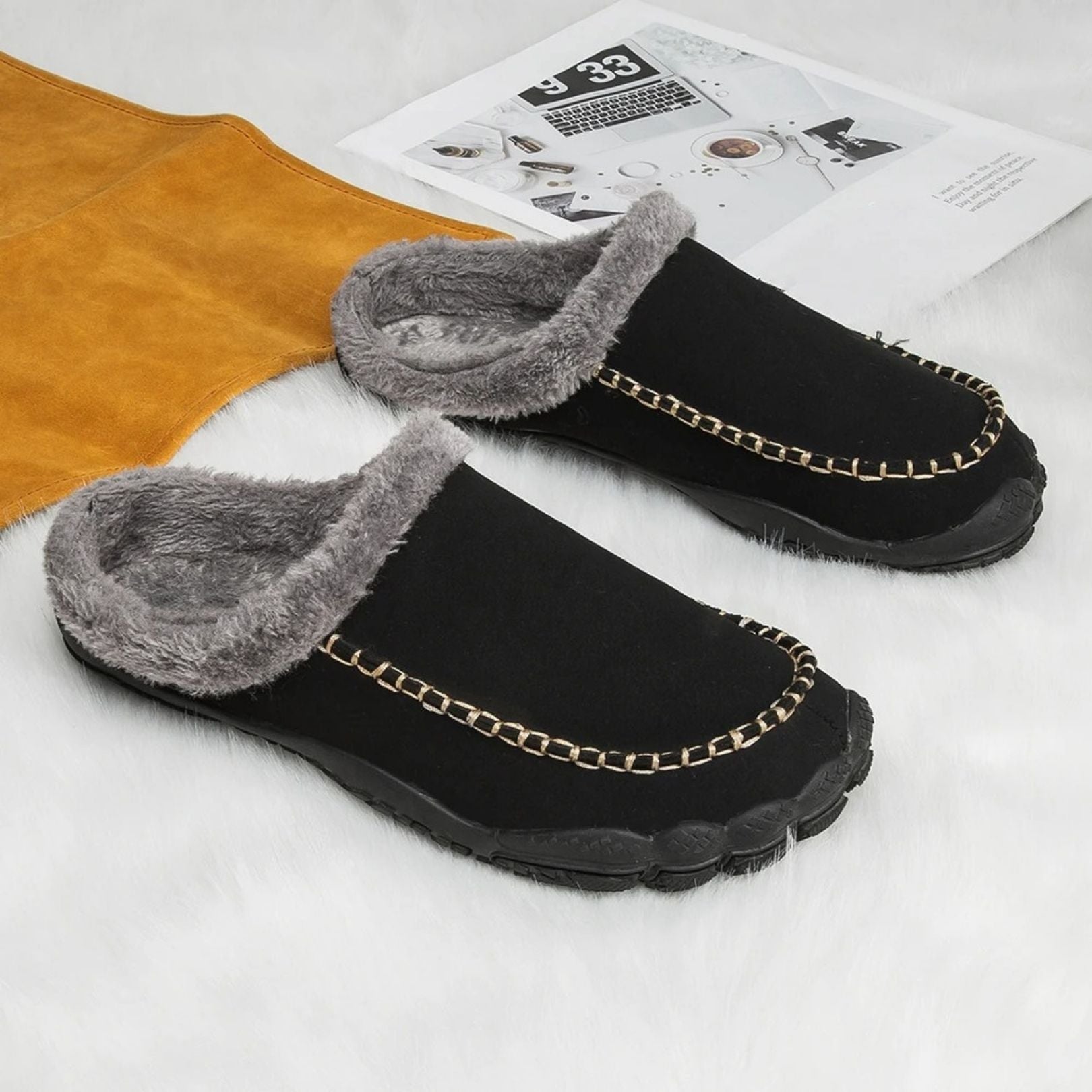 Home Pro - Warm Barefoot Slippers