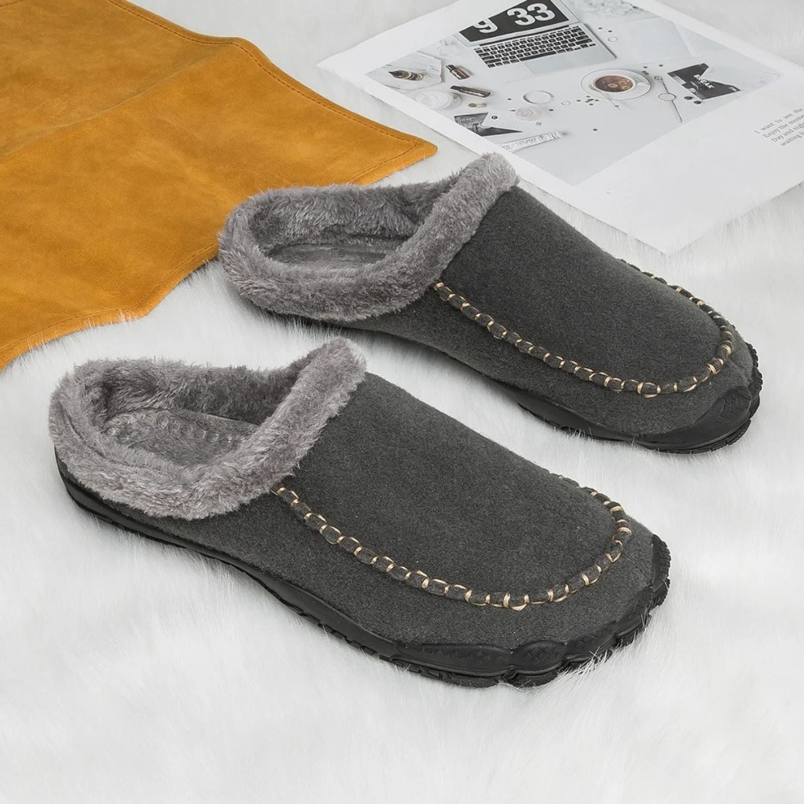 Home Pro - Warm Barefoot Slippers