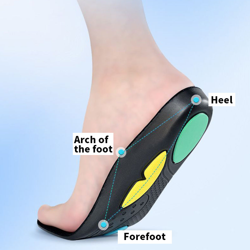 HUMTTO Orthopedic Insoles for Flat Feet | High Arch Support & Pain Relief
