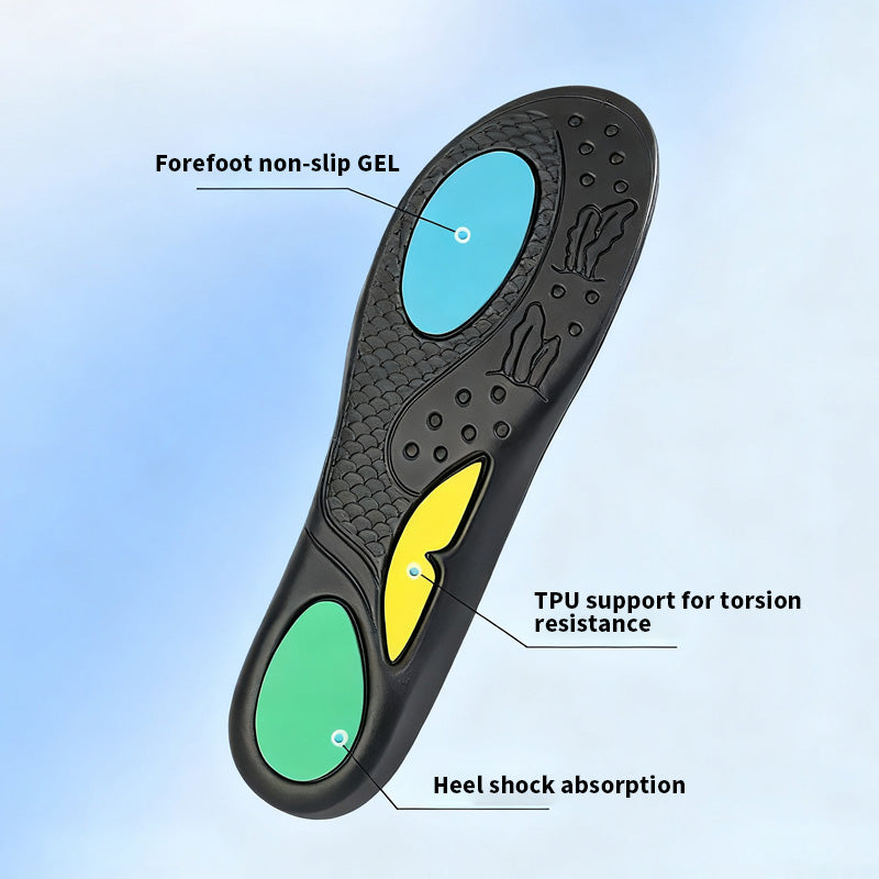HUMTTO Orthopedic Insoles for Flat Feet | High Arch Support & Pain Relief