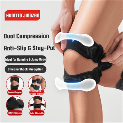 Humtto Dual Strap Knee Brace – Patella & Meniscus Support for Sports - Humtto UK
