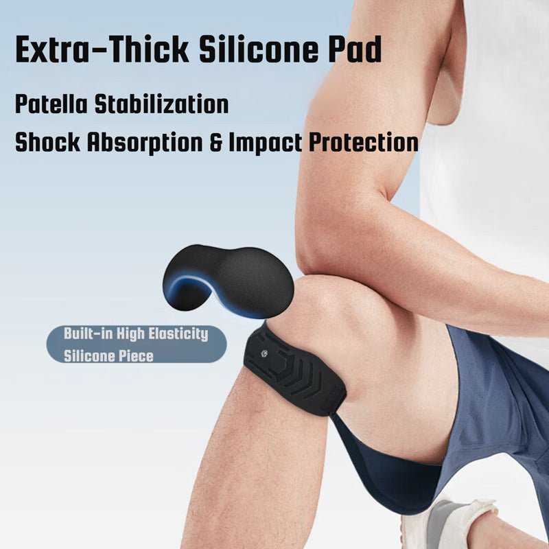 Humtto Leather Knee Strap Set – Pain Relief & Stability - Humtto UK
