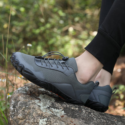 Unisex Wide Toe Box Hiking Shoes for Natural Comfort & Support