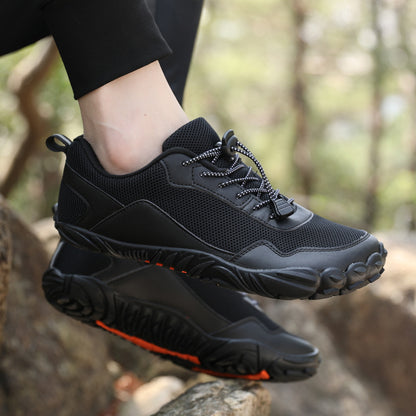 Unisex Wide Toe Box Hiking Shoes for Natural Comfort & Support