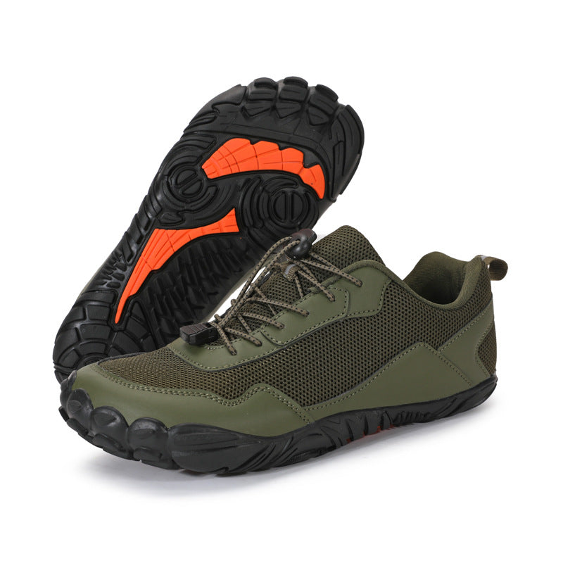 Unisex Wide Toe Box Hiking Shoes for Natural Comfort & Support