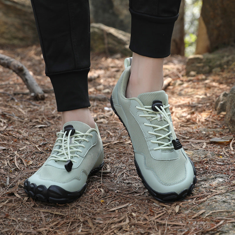 Unisex Wide Toe Box Hiking Shoes for Natural Comfort & Support