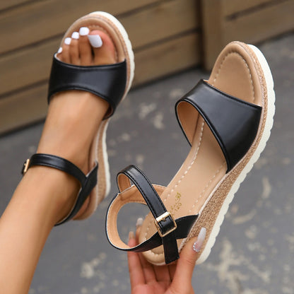 Women’s Cushioned Orthopaedic Wedge Sandals for All Day Comfort