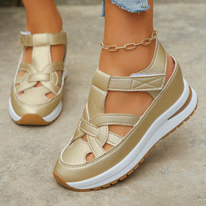 Women's Wide Fit Orthopaedic Comfort Walking Sandals with Arch Support