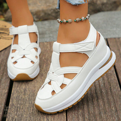 Women's Wide Fit Orthopaedic Comfort Walking Sandals with Arch Support