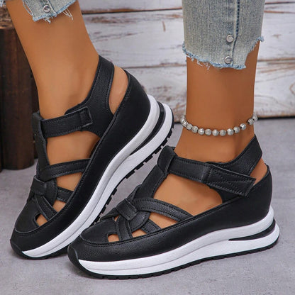 Women's Wide Fit Orthopaedic Comfort Walking Sandals with Arch Support