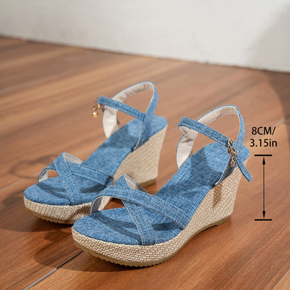 Women’s Orthopaedic Espadrille Sandals with Arch Support & Wide Fit