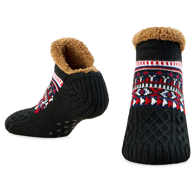 Unisex Ultra Warm Slipper Socks with Grippers – Non-Slip Fleece Lining