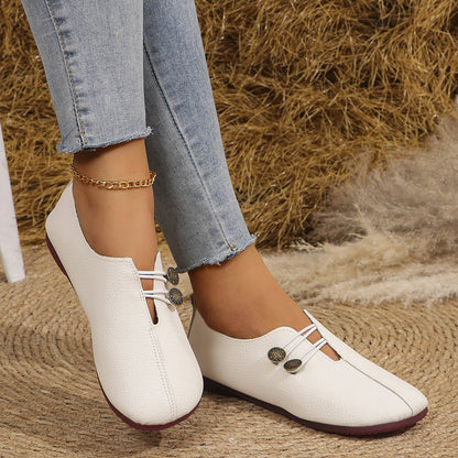 Women's wide fit, cushioned comfort loafers