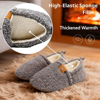Women’s Orthopedic Warm Shearling Slippers | Wide Fit Arch Support