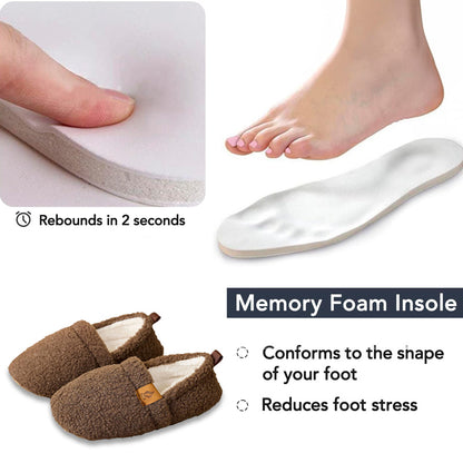Women’s Orthopedic Warm Shearling Slippers | Wide Fit Arch Support