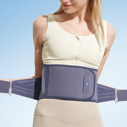Humtto Ergonomic Back/Lumbar Support Belt – Adjustable Lumbar Brace for Disc Pain & Long Sitting