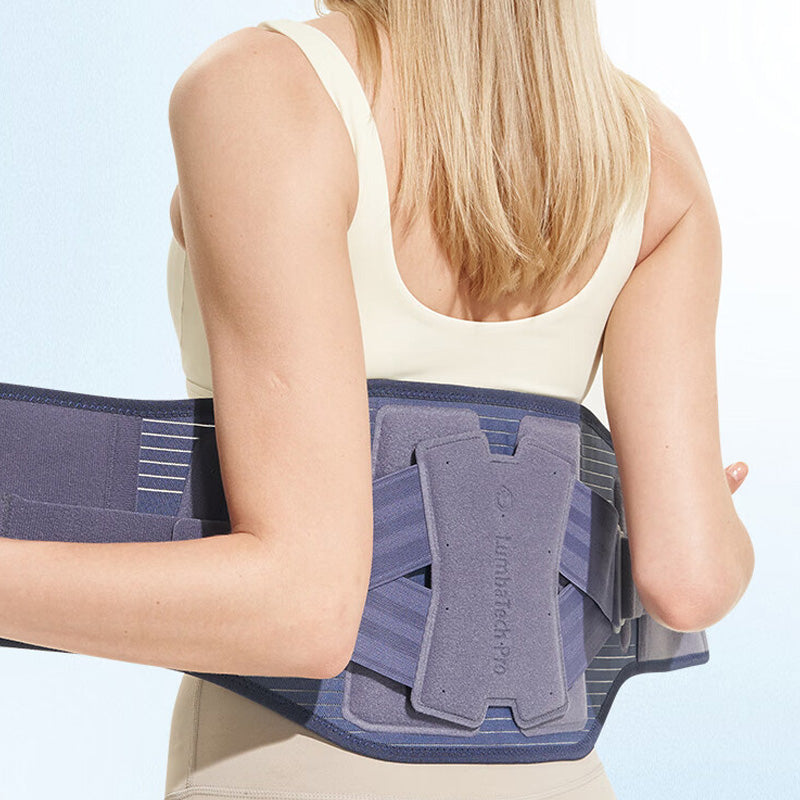 Humtto Ergonomic Back/Lumbar Support Belt – Adjustable Lumbar Brace for Disc Pain & Long Sitting