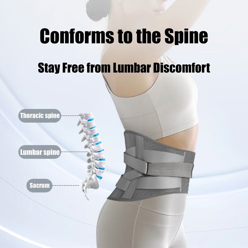 Humtto All - in - One Back Support Belt – For Fitness, Posture & Lumbar Pain Relief — Helps Relieve Sciatica and Support Everyday Comfort - Humtto UK