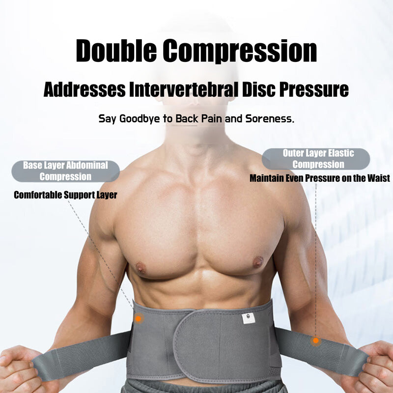Humtto All-in-One Back Support Belt – For Fitness, Posture & Lumbar Pain Relief — Helps Relieve Sciatica and Support Everyday Comfort