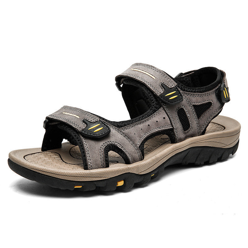 Men's arch support, cushioned comfort, summer wear walking sandals