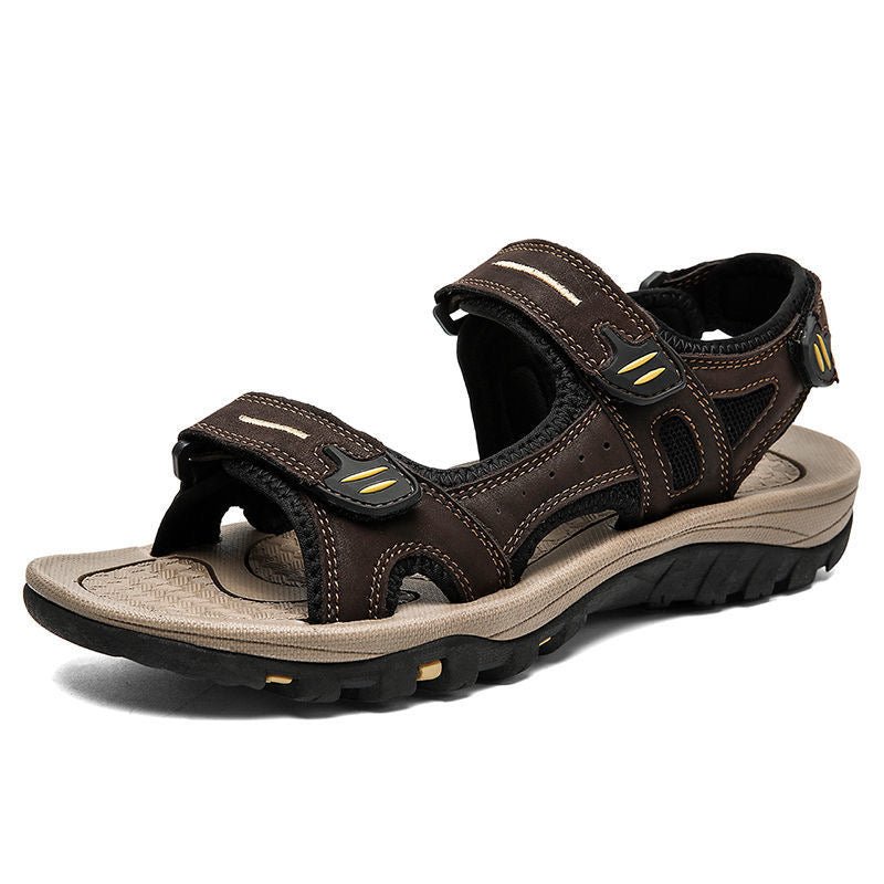 Men's arch support, cushioned comfort, summer wear walking sandals