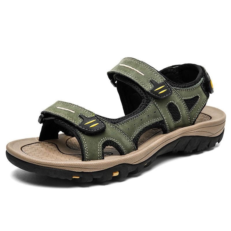 Men's arch support, cushioned comfort, summer wear walking sandals